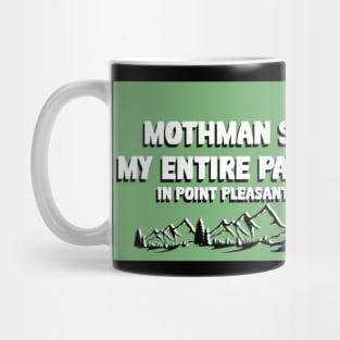 Mothman Stole My Entire Pancreas Mug